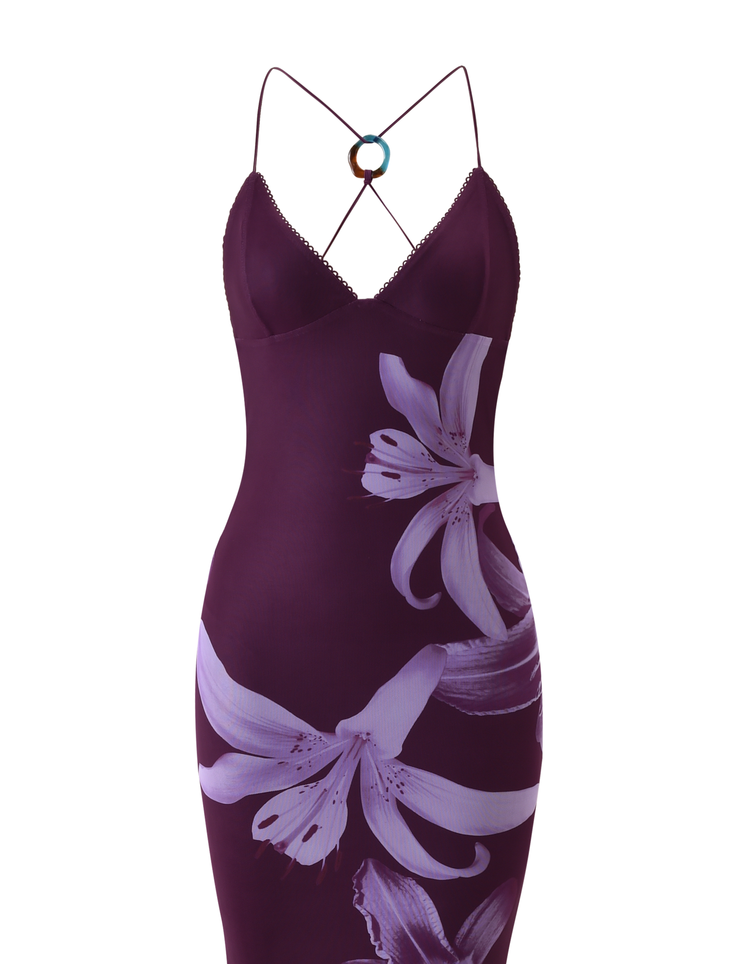 ORIELLE MAXI DRESS - PLUM ORCHID