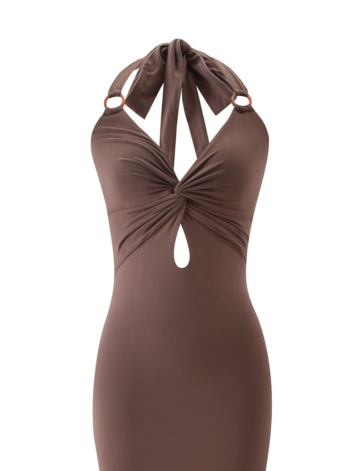 ZENEVA MAXI DRESS - MOCHA