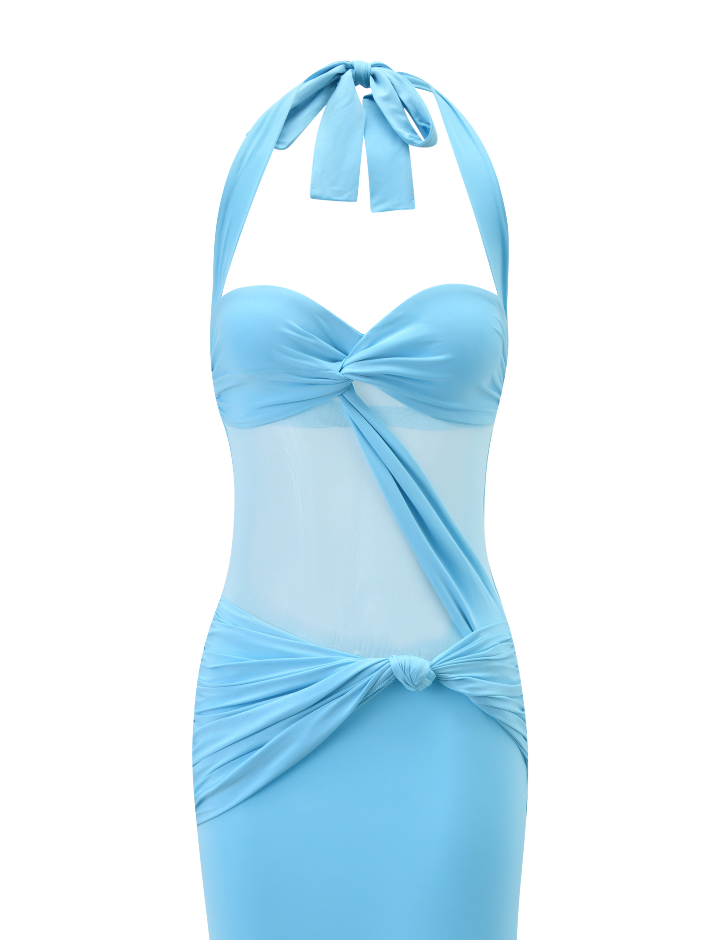 DAPHNIA DRESS - AQUA