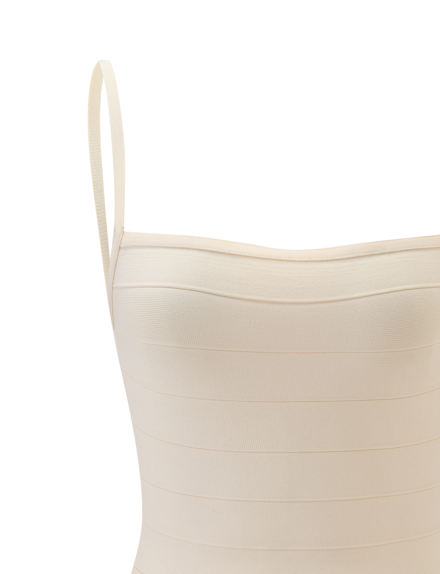 MIDORI BANDAGE DRESS - CREAM