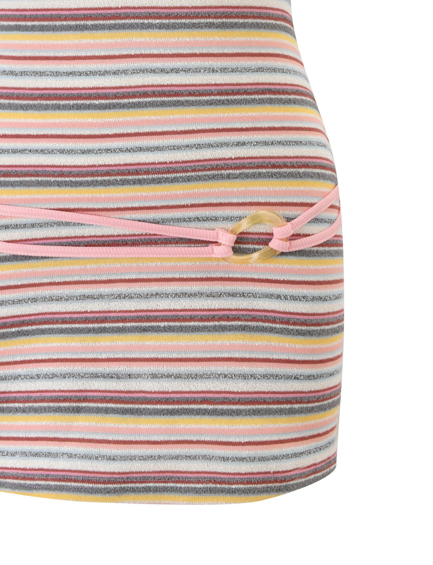 CELESTE MINI DRESS - MULTISTRIPE