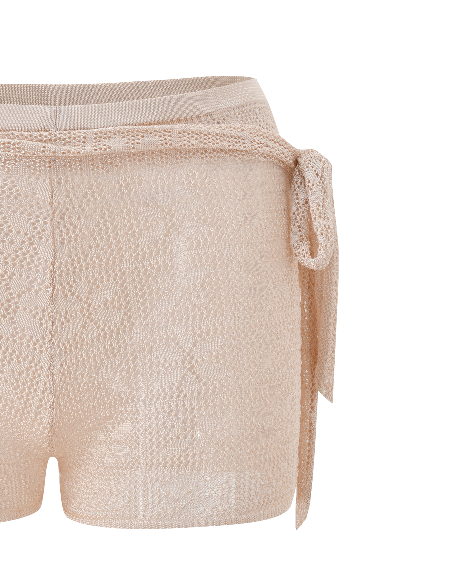 FERN CROCHET SHORT - CHAMPAGNE