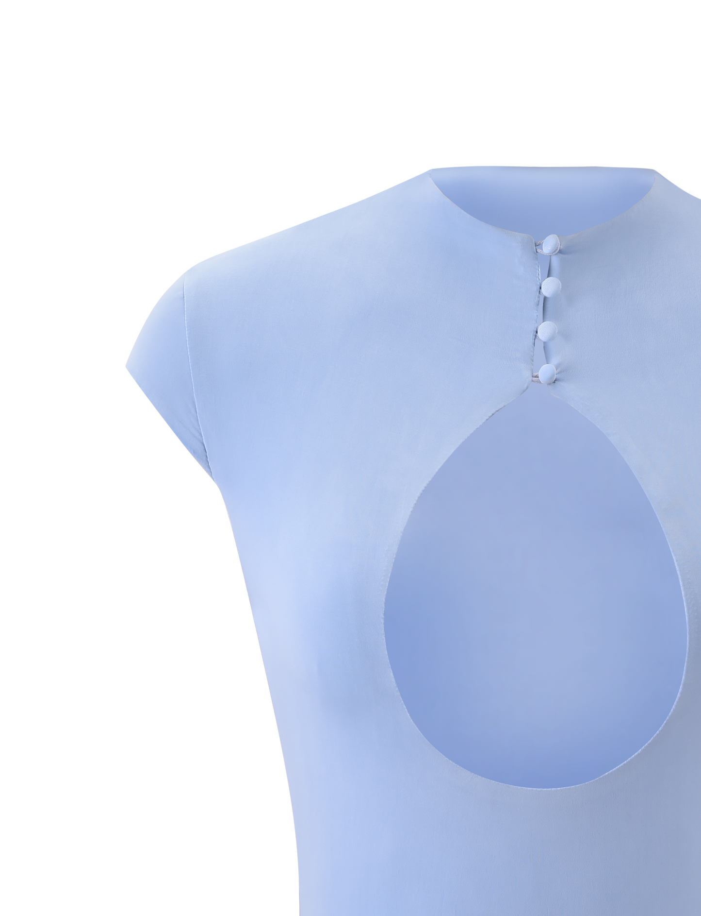 MILLS TOP - BABY BLUE