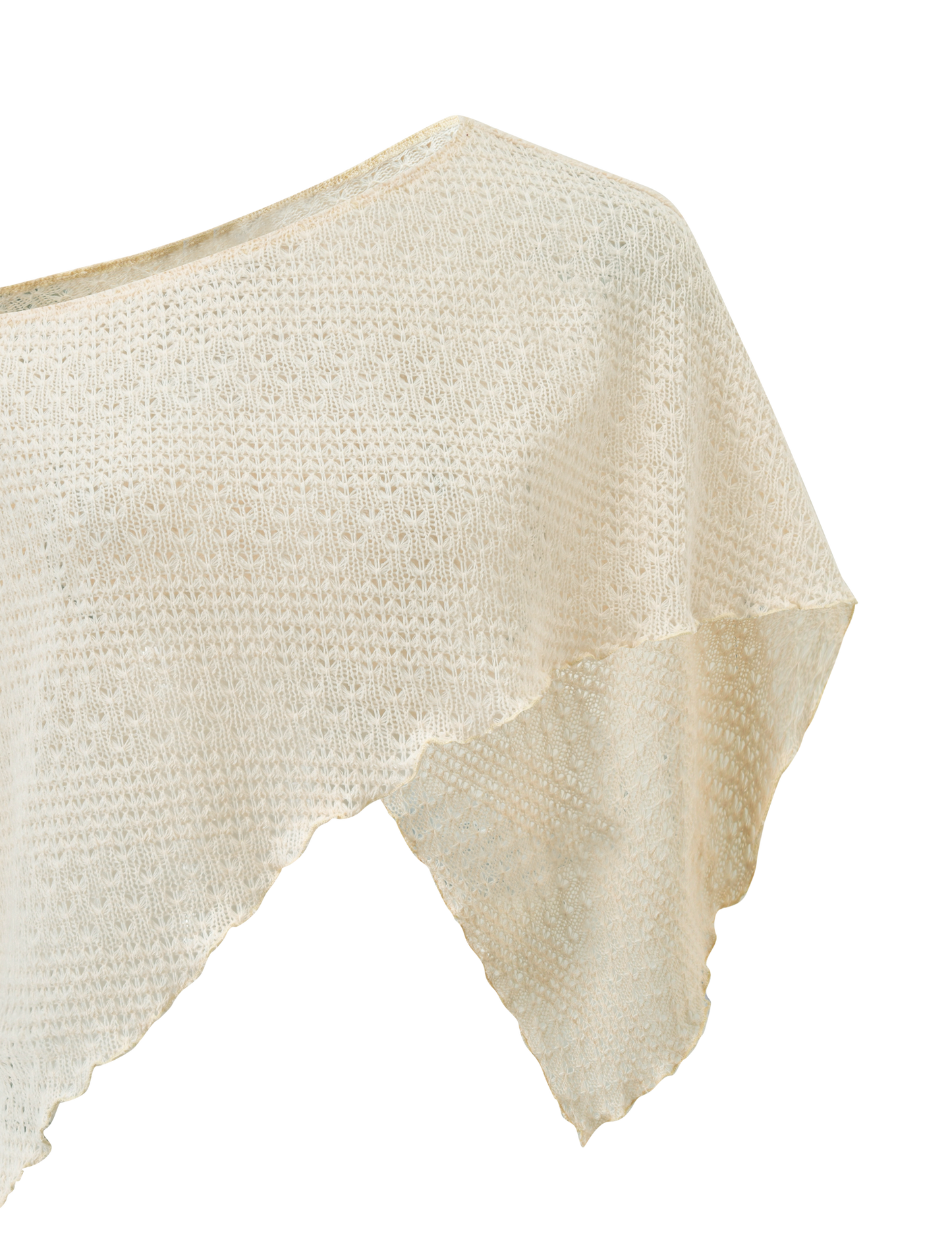 FAIRLEE PONCHO - CREAM