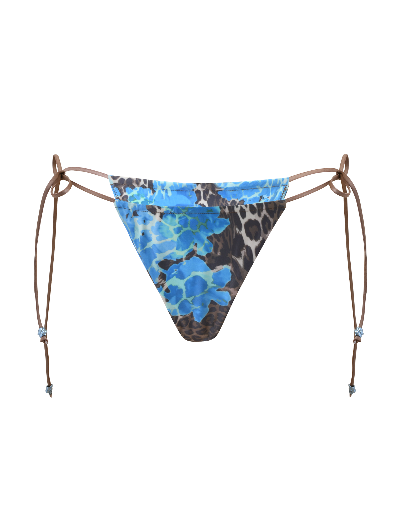 AVE BIKINI BOTTOM - BLUE LEOPARD