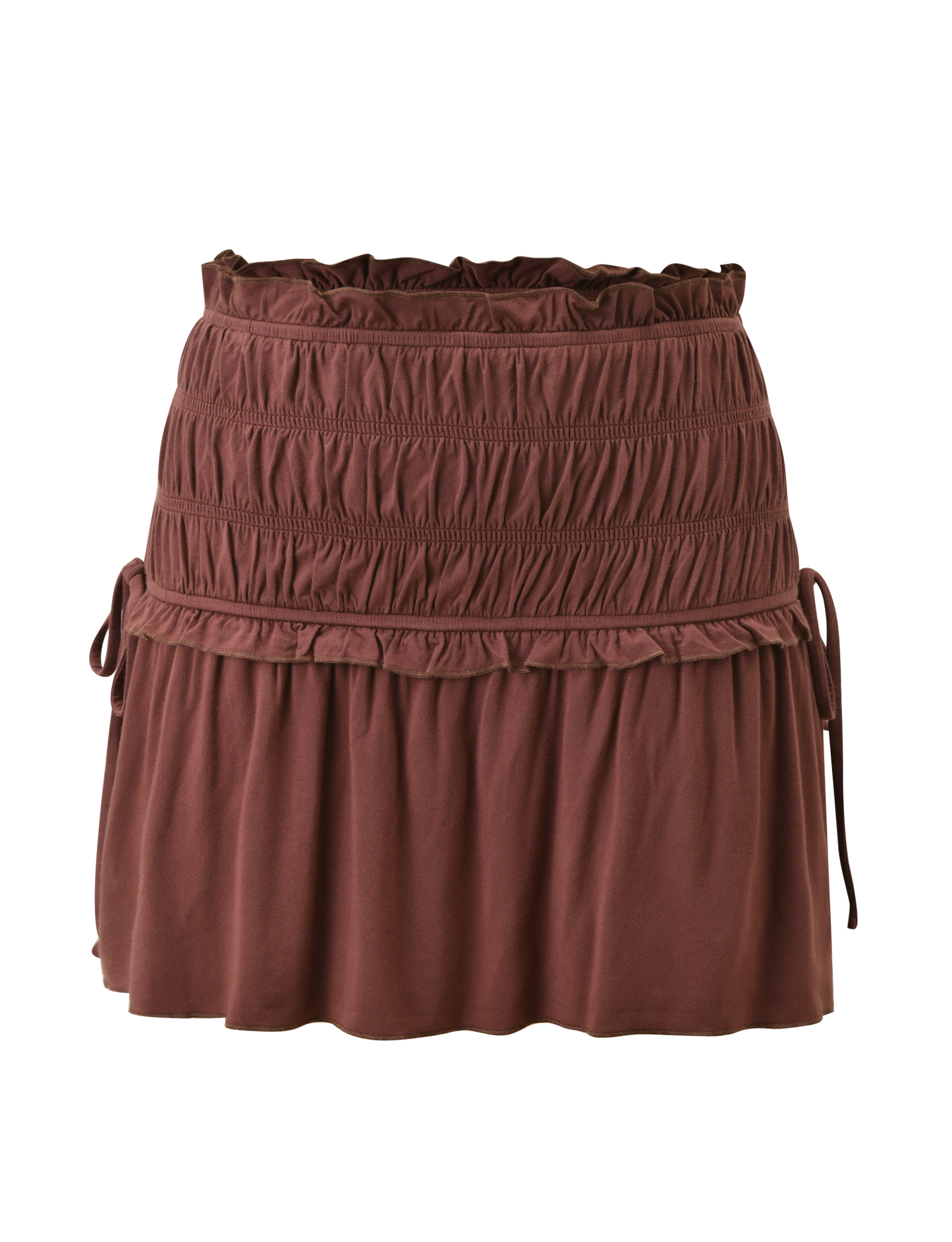 DENALI MINI SKIRT - CHOCOLATE
