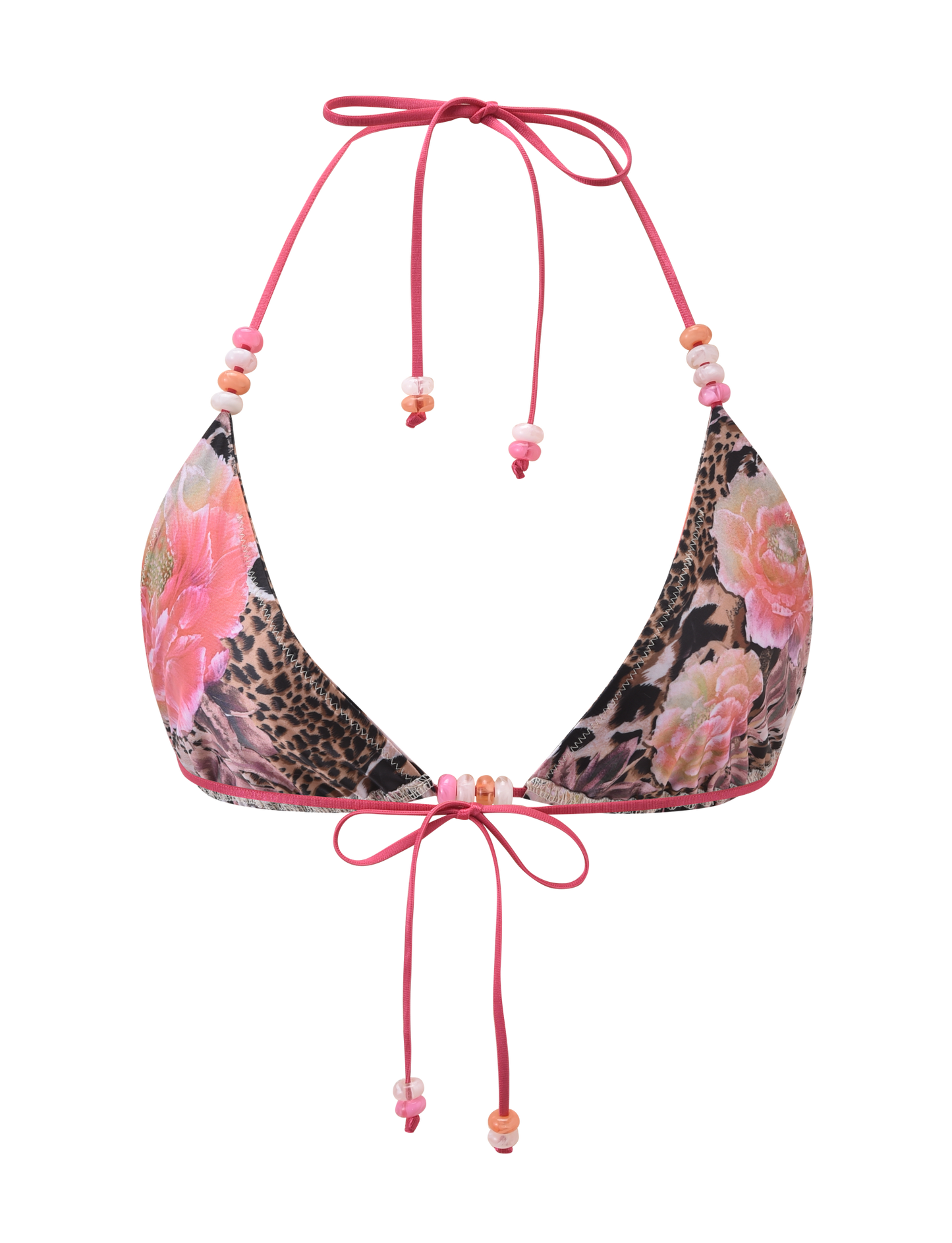 FINLEA BIKINI TOP - ANIMALIER FLORAL