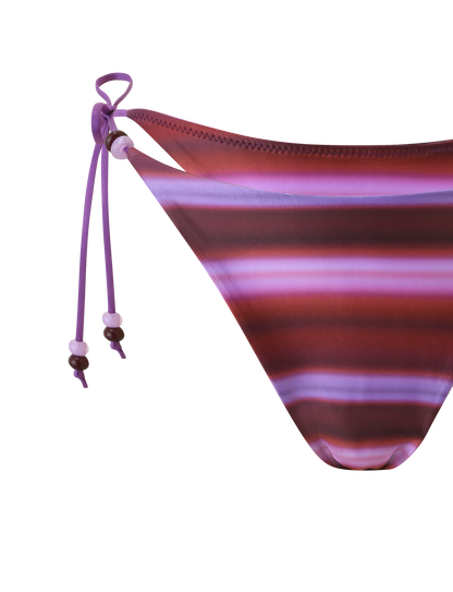 FINLEA BIKINI BOTTOM - DUSK OMBRE STRIPE