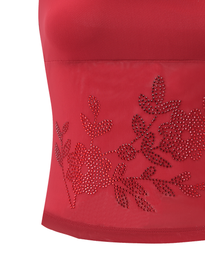 OCTAVIA TOP - RED