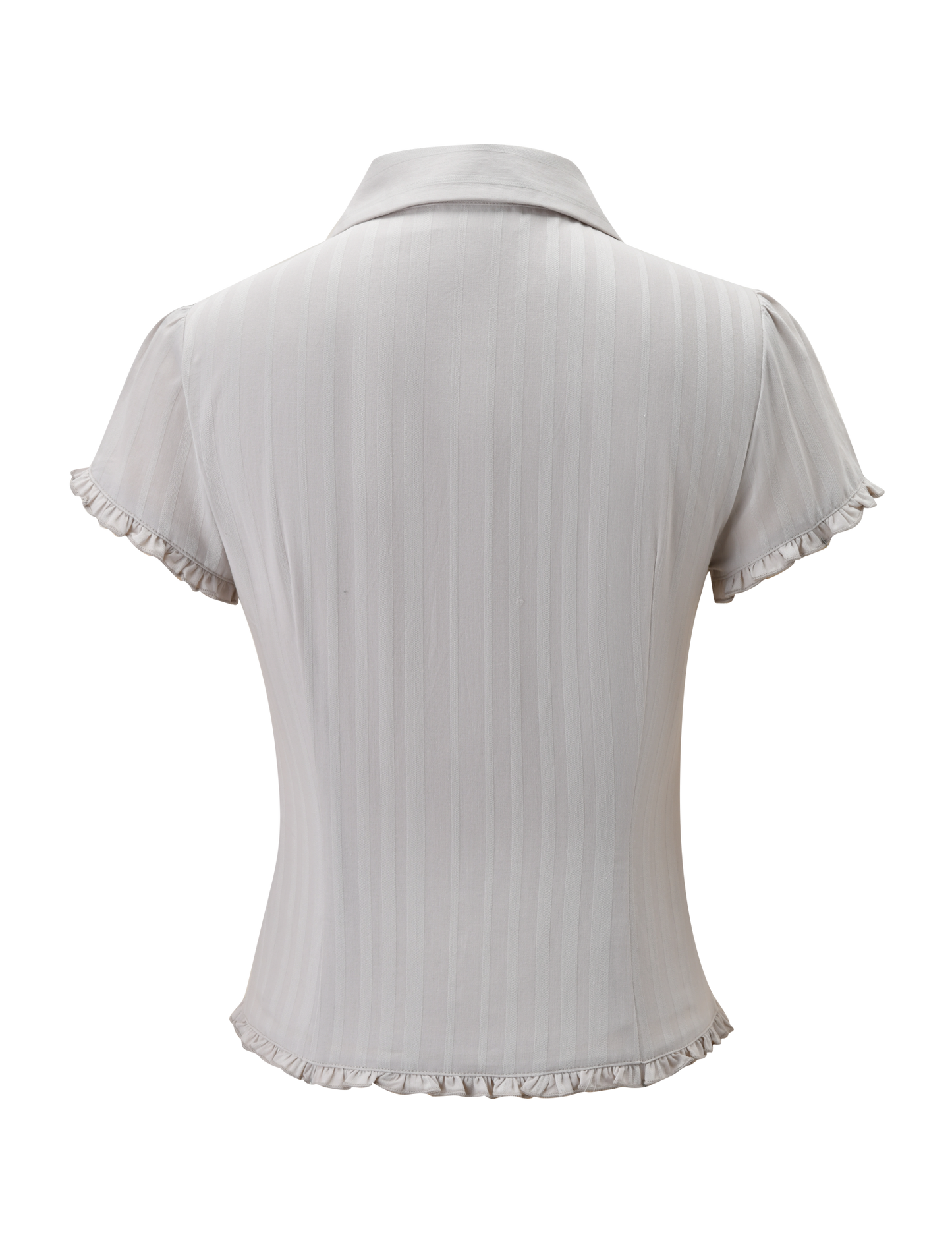 VALERIE SHORT SLEEVE SHIRT - GREY