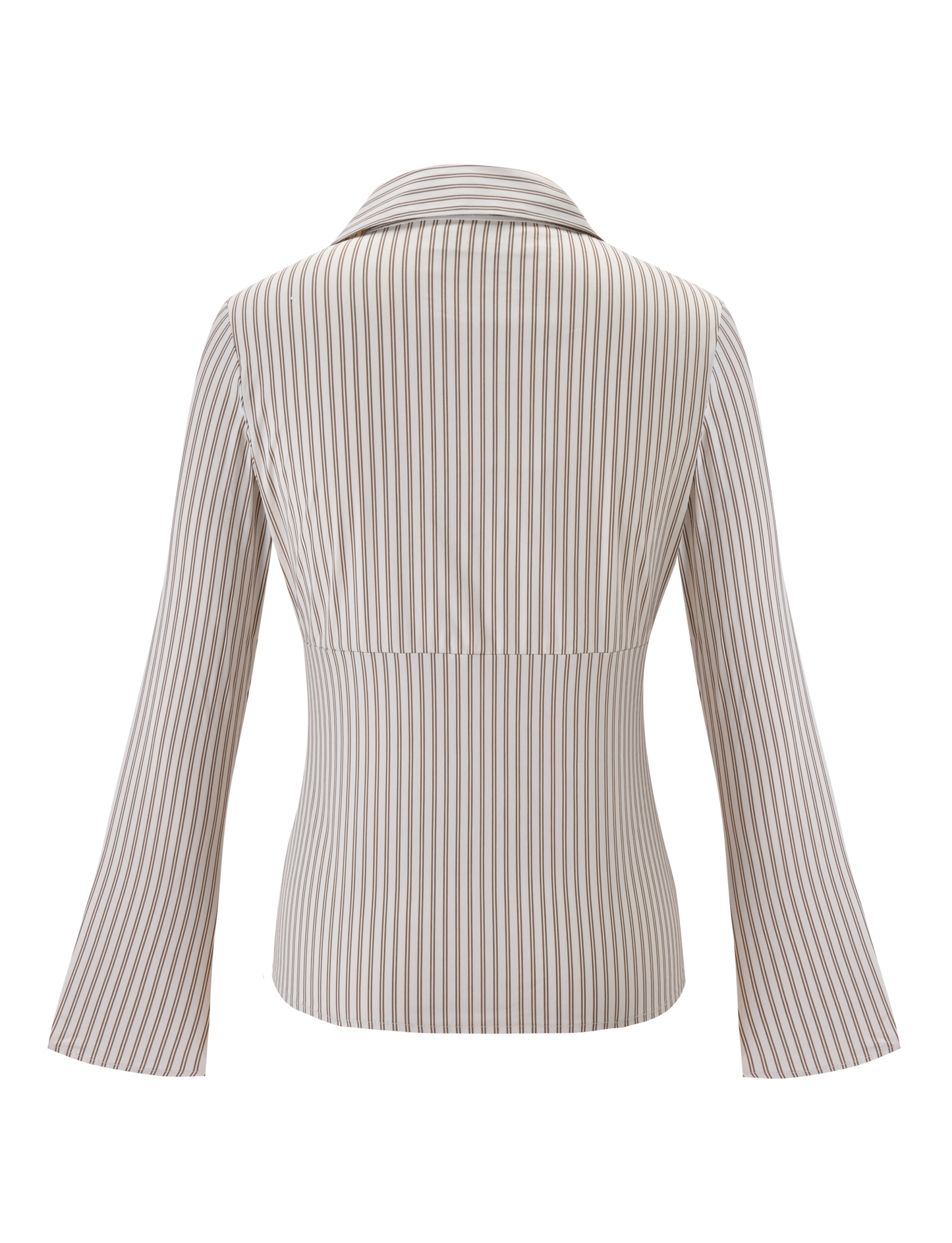 SABRINE SHIRT - BEIGE STRIPE