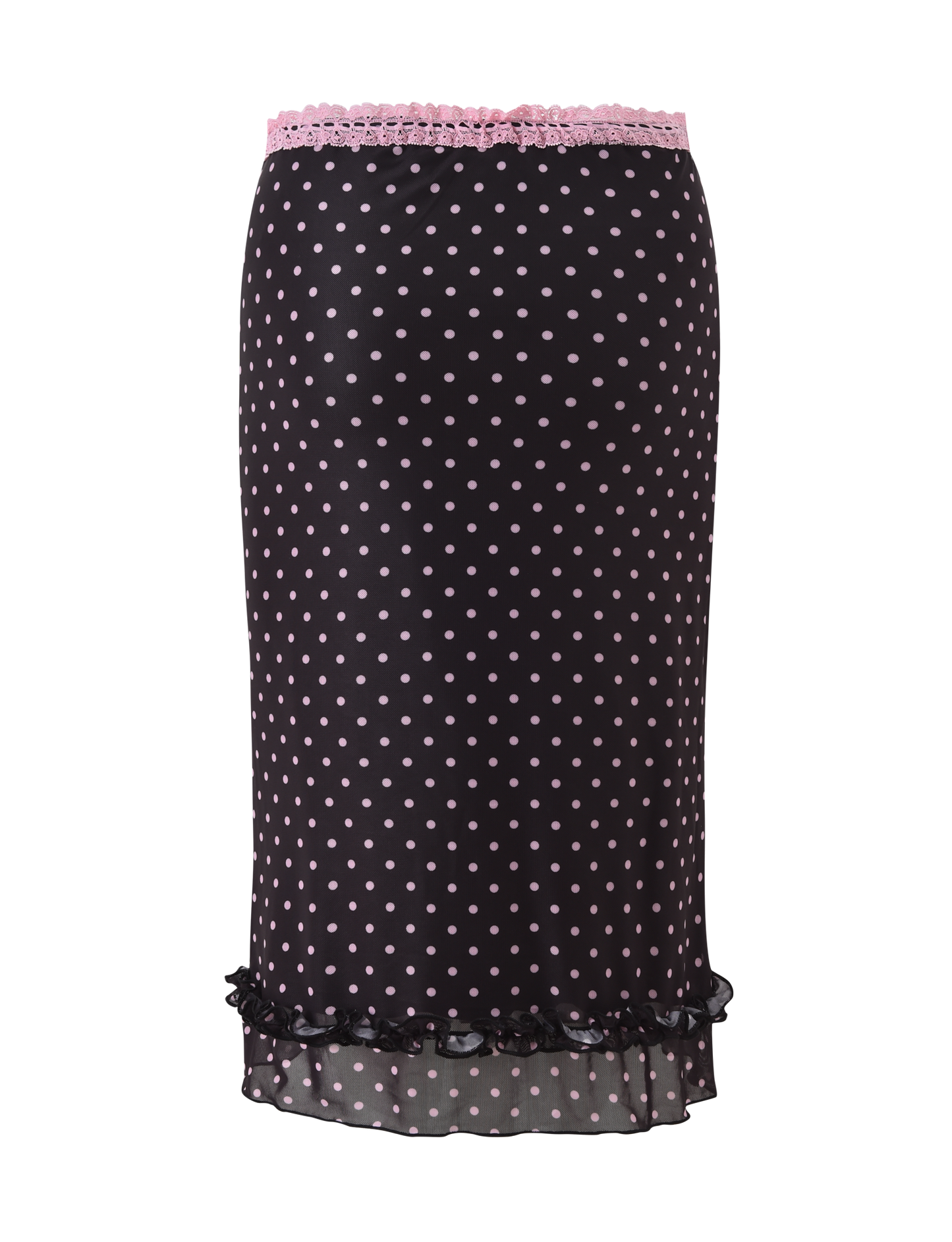 AMARA MIDI SKIRT - BLACK