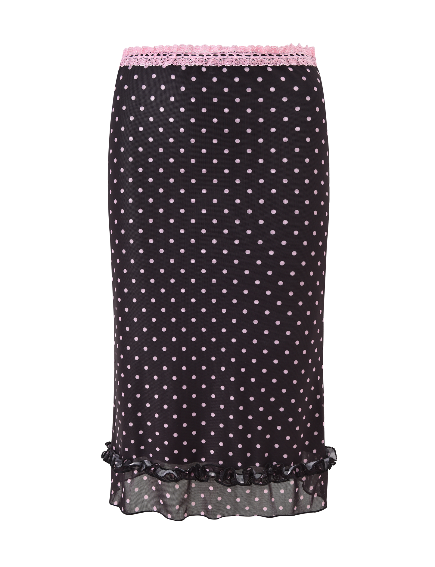 AMARA MIDI SKIRT - BLACK