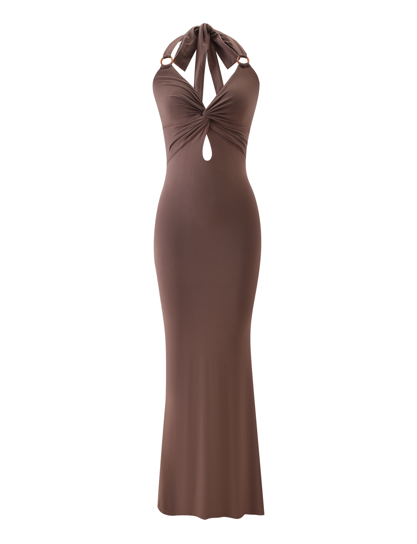 ZENEVA MAXI DRESS - MOCHA