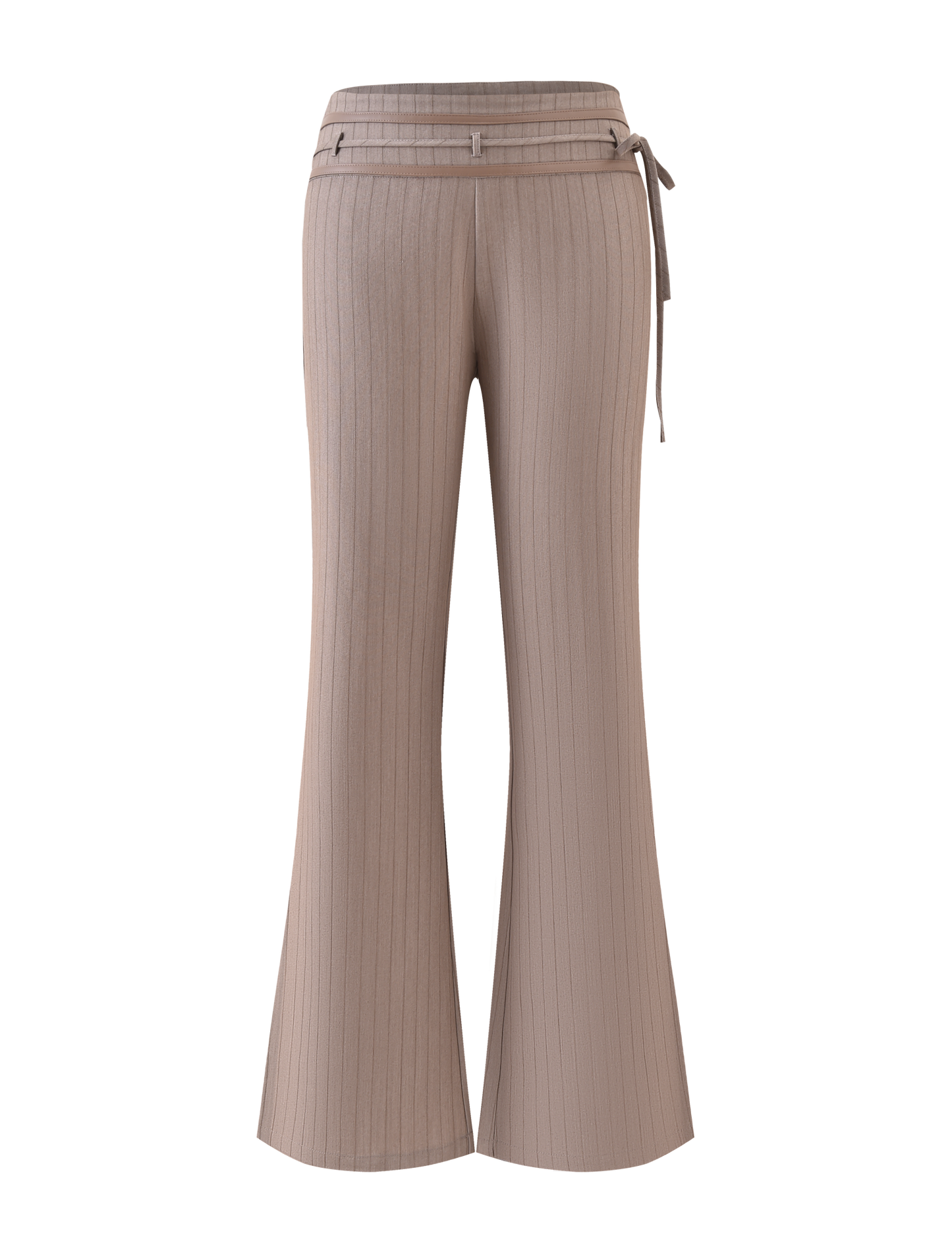 FEDRA PANT - TAN PINSTRIPE