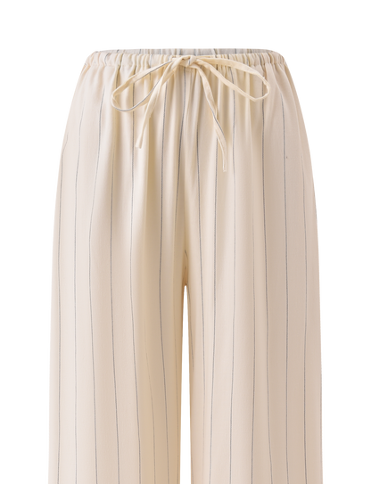 LAINEY PANT - BEIGE STRIPE