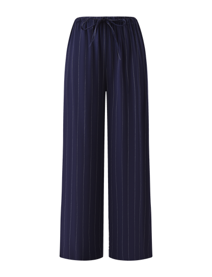 LAINEY PANT - NAVY PINSTRIPE