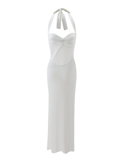 DAPHNIA DRESS - IVORY