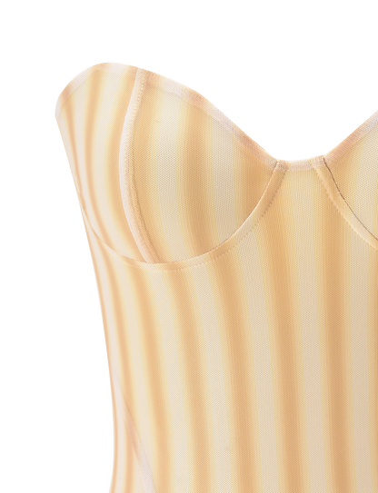 HAVANA CORSET - YELLOW STRIPE