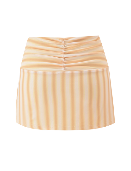 HAVANA SKIRT - YELLOW STRIPE