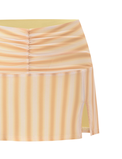 HAVANA SKIRT - YELLOW STRIPE