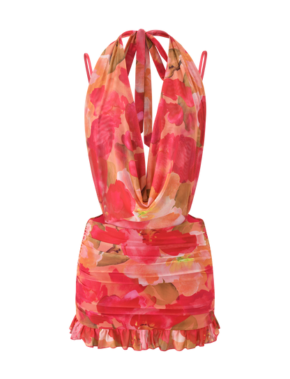 JOLIE MINI DRESS - DAIQUIRI FLORAL