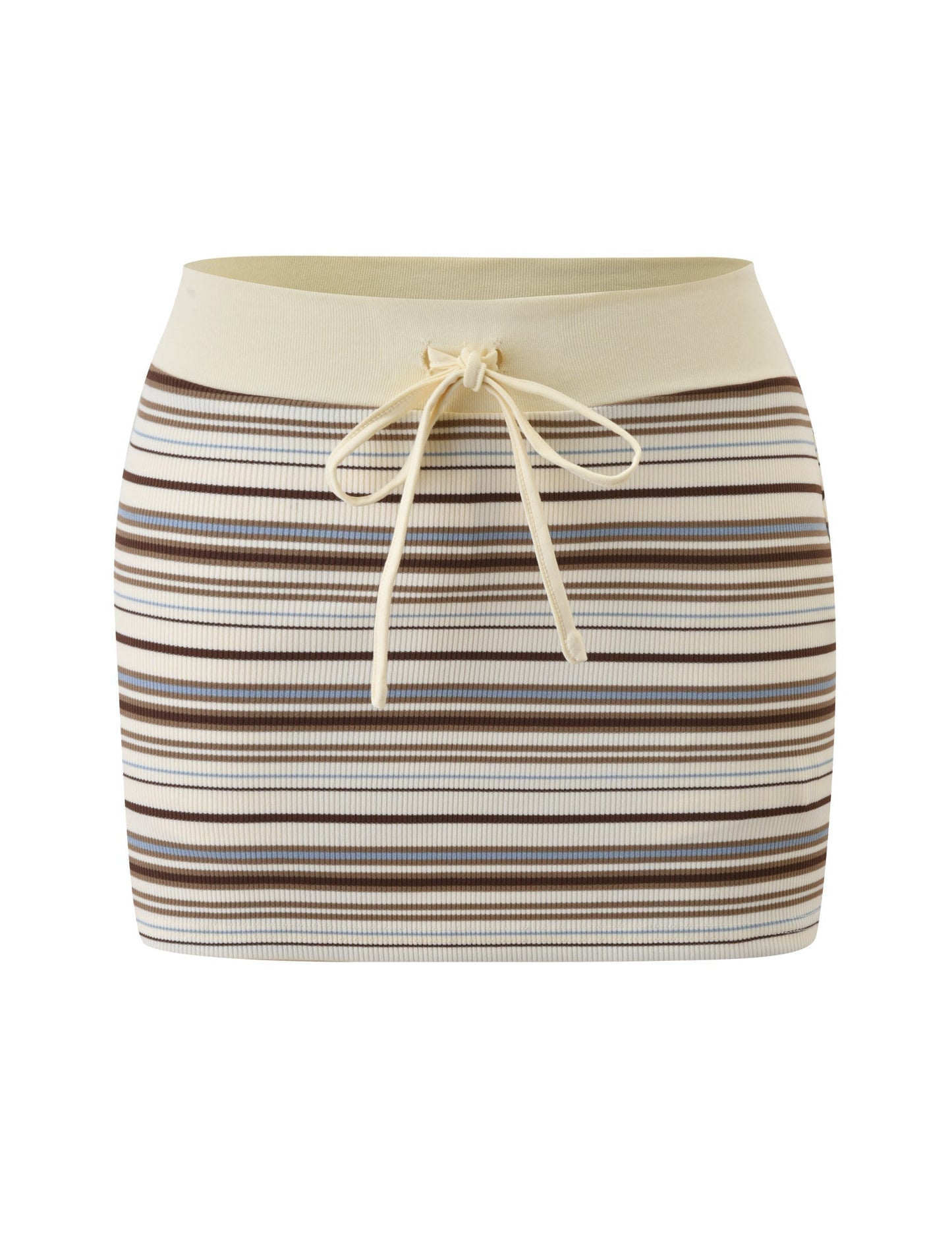 KAYDIN SKORT - CREAM STRIPE