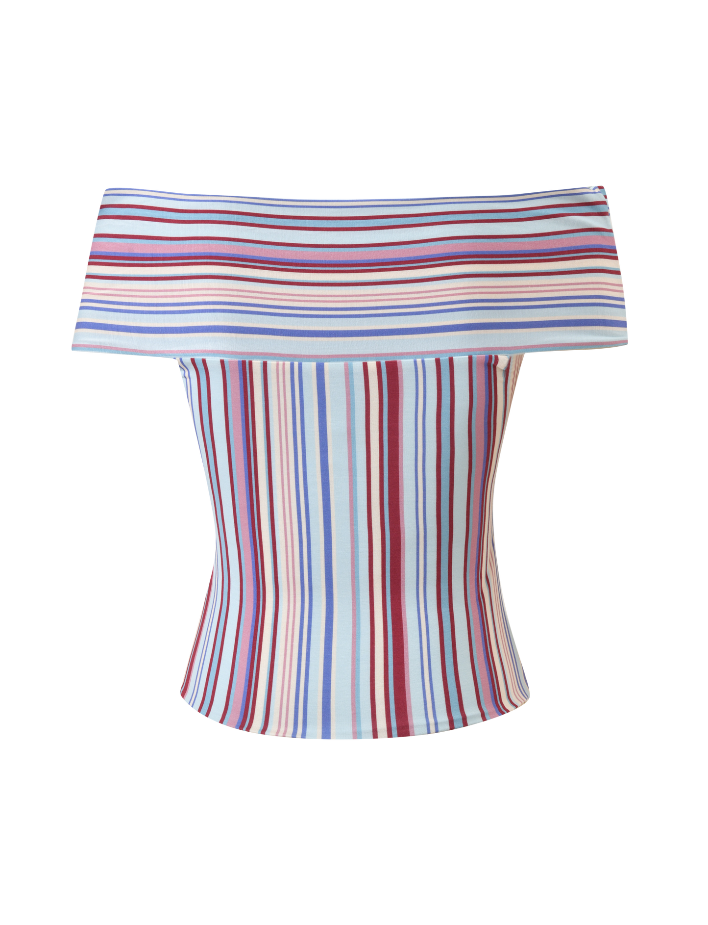 HAZE TWIST TOP - VARIEGATED STRIPE