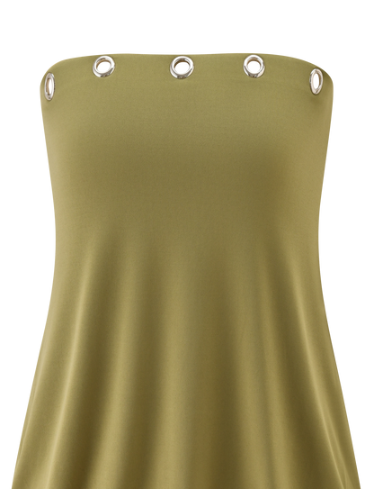 RAVENNA DRESS - OLIVE