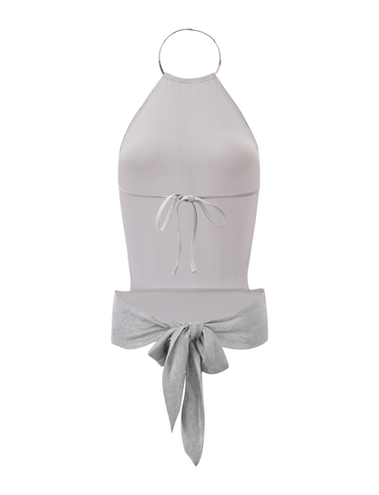 EVANNA TOP - SILVER