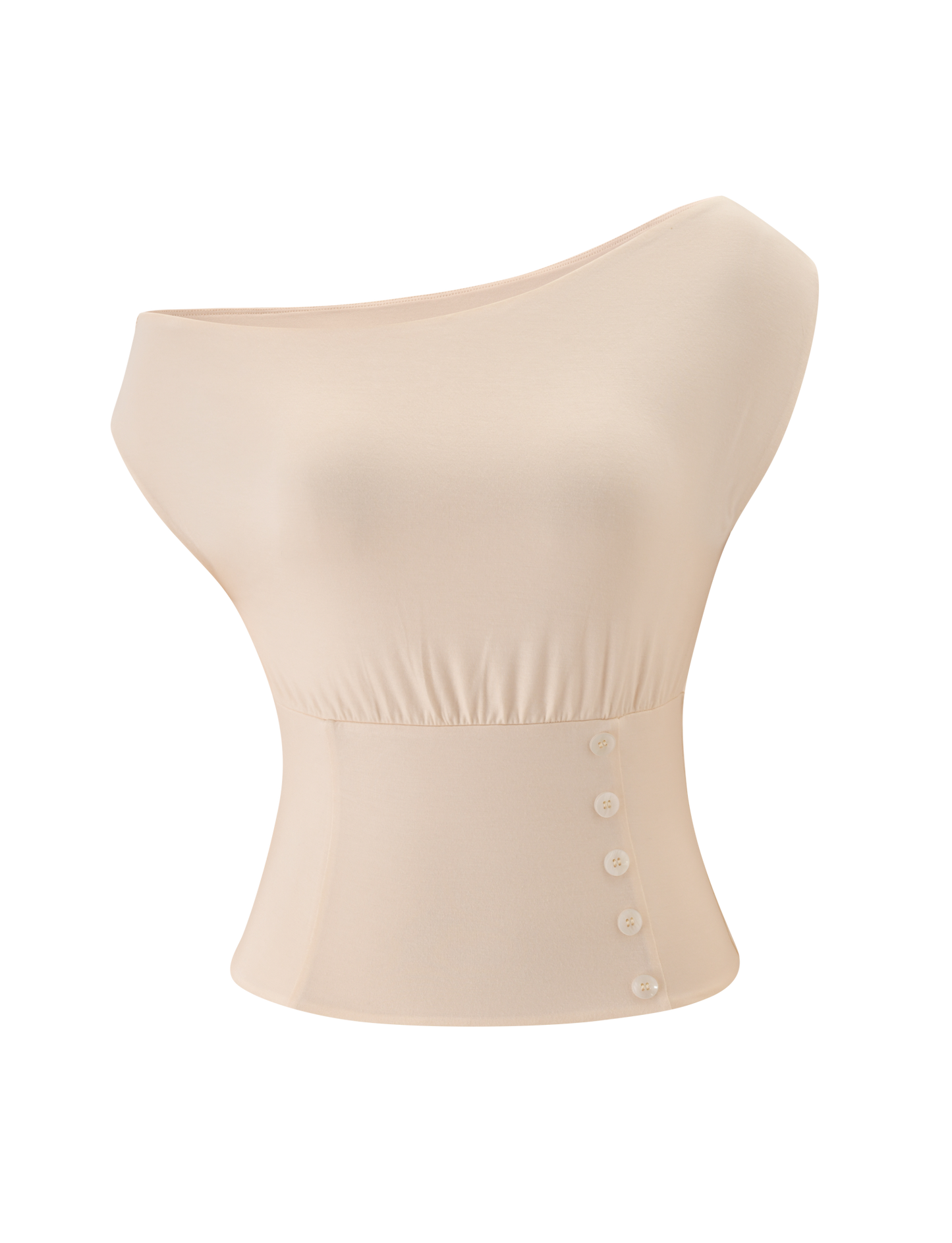 ALYSSA OFF SHOULDER TOP - CREAM
