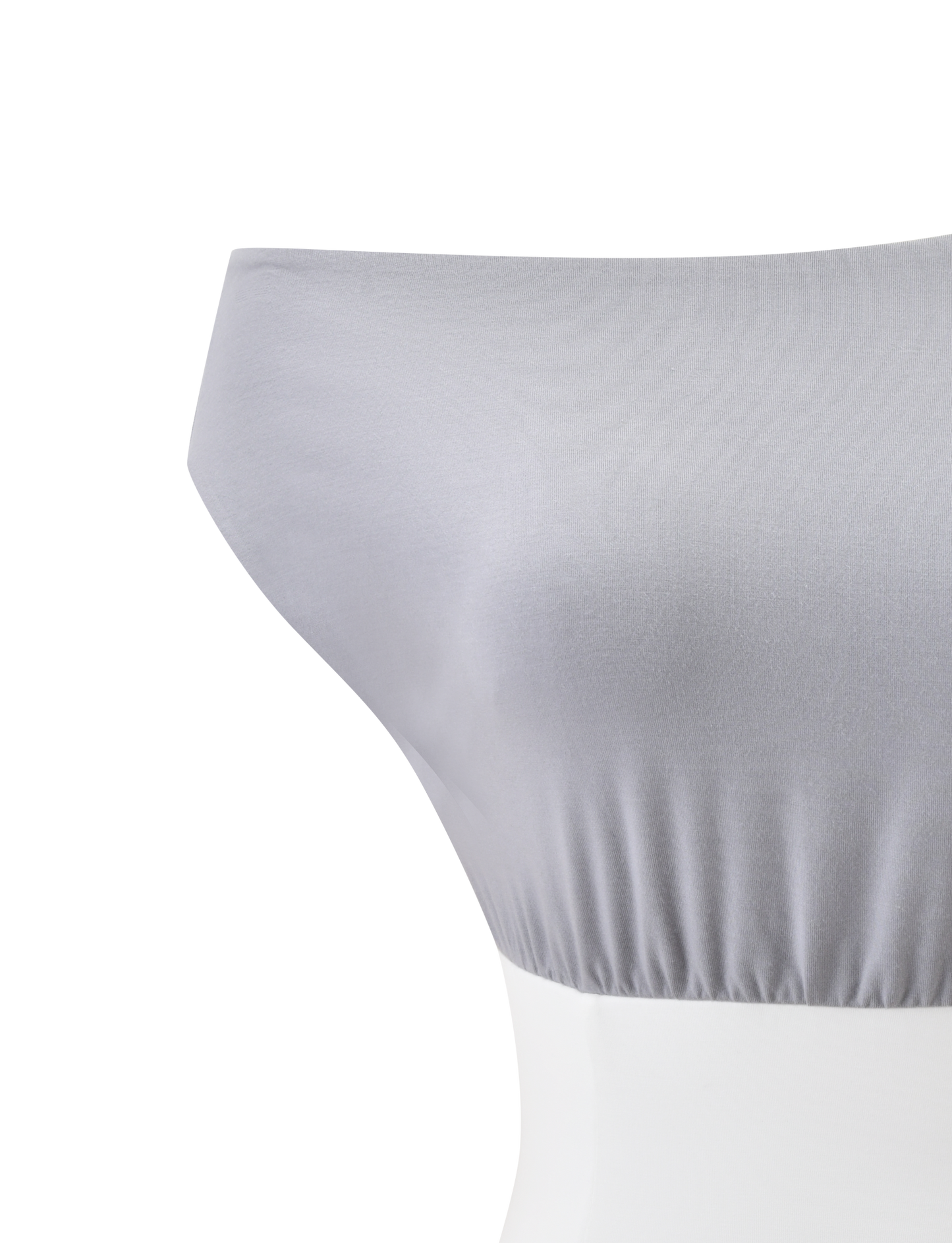 ALYSSA OFF SHOULDER TOP - GREY