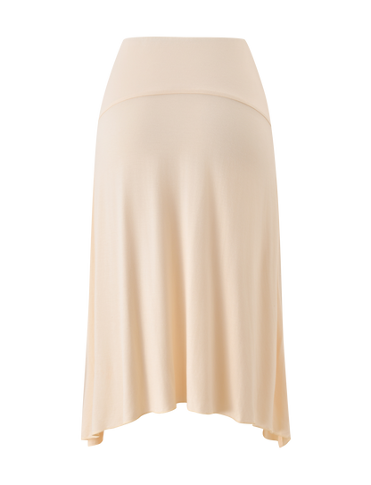 ALYSSA HI LO SKIRT - CREAM