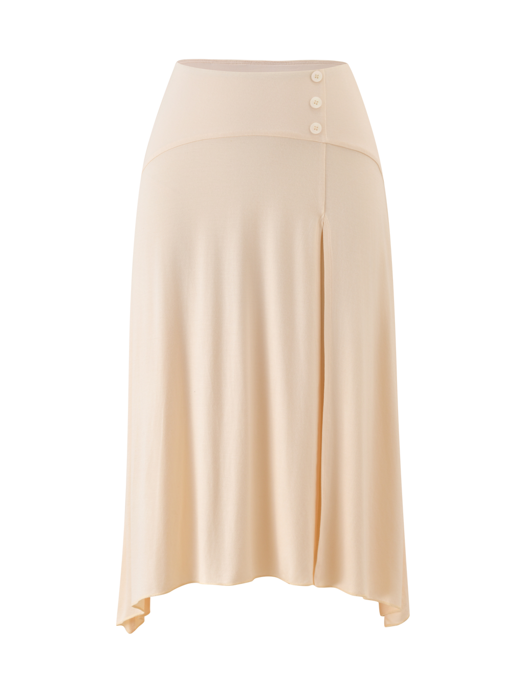 ALYSSA HI LO SKIRT - CREAM