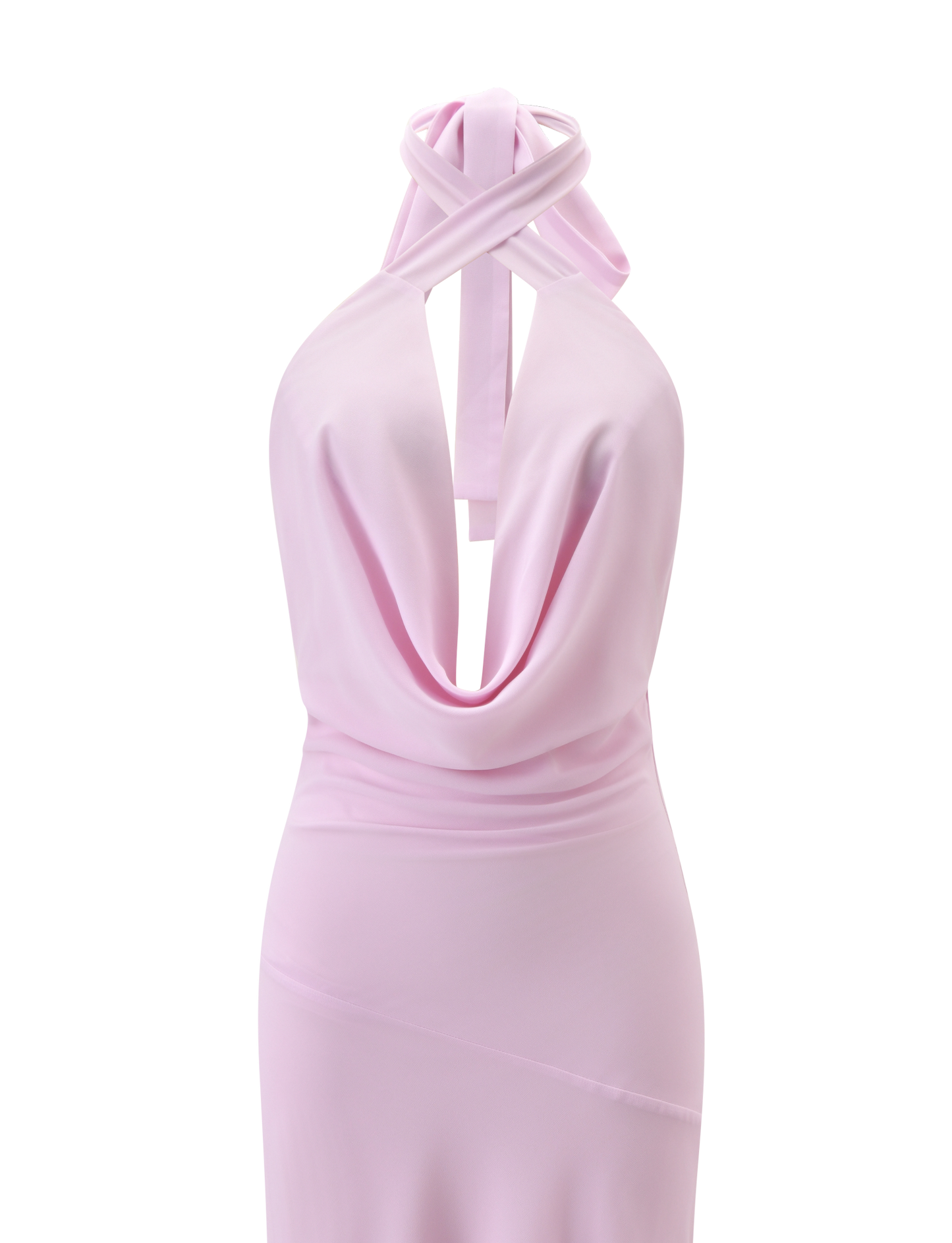 ZYLA MAXI DRESS - BABY PINK