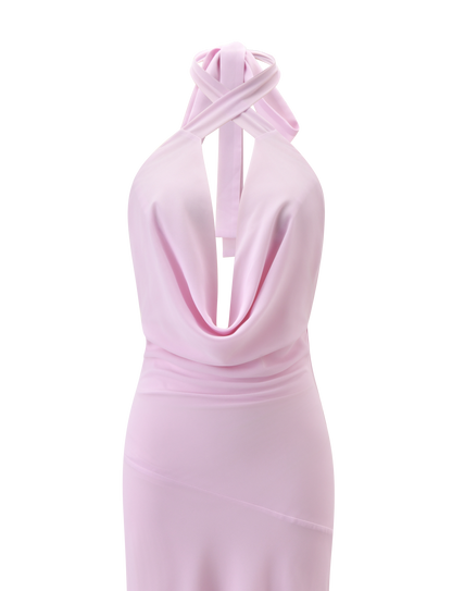 ZYLA MAXI DRESS - BABY PINK