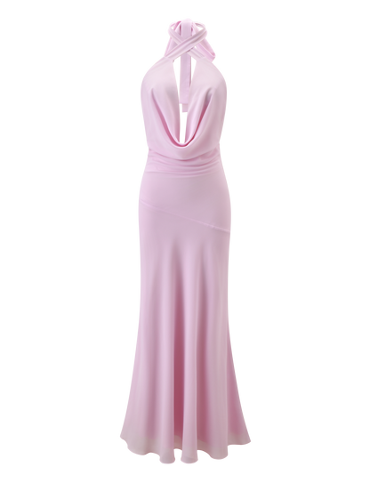 ZYLA MAXI DRESS - BABY PINK
