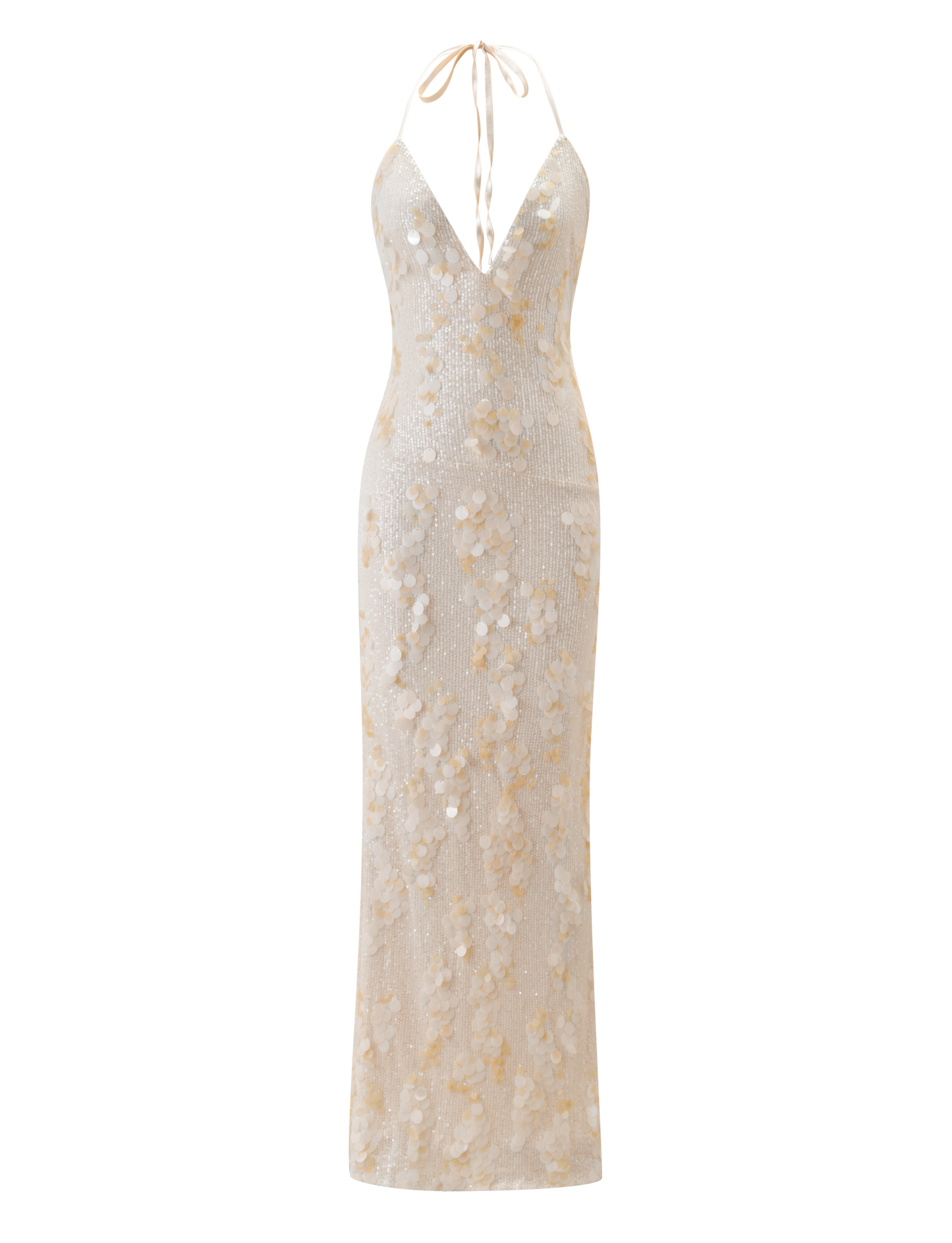ZANA MAXI DRESS - PEARL