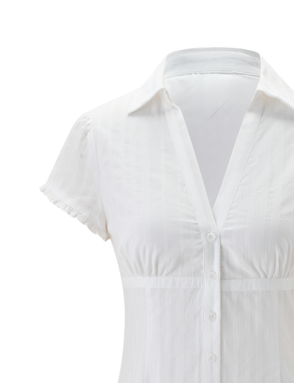 VALERIE MINI DRESS - WHITE