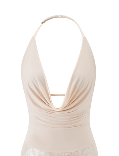 THARA MINI DRESS - CREAM