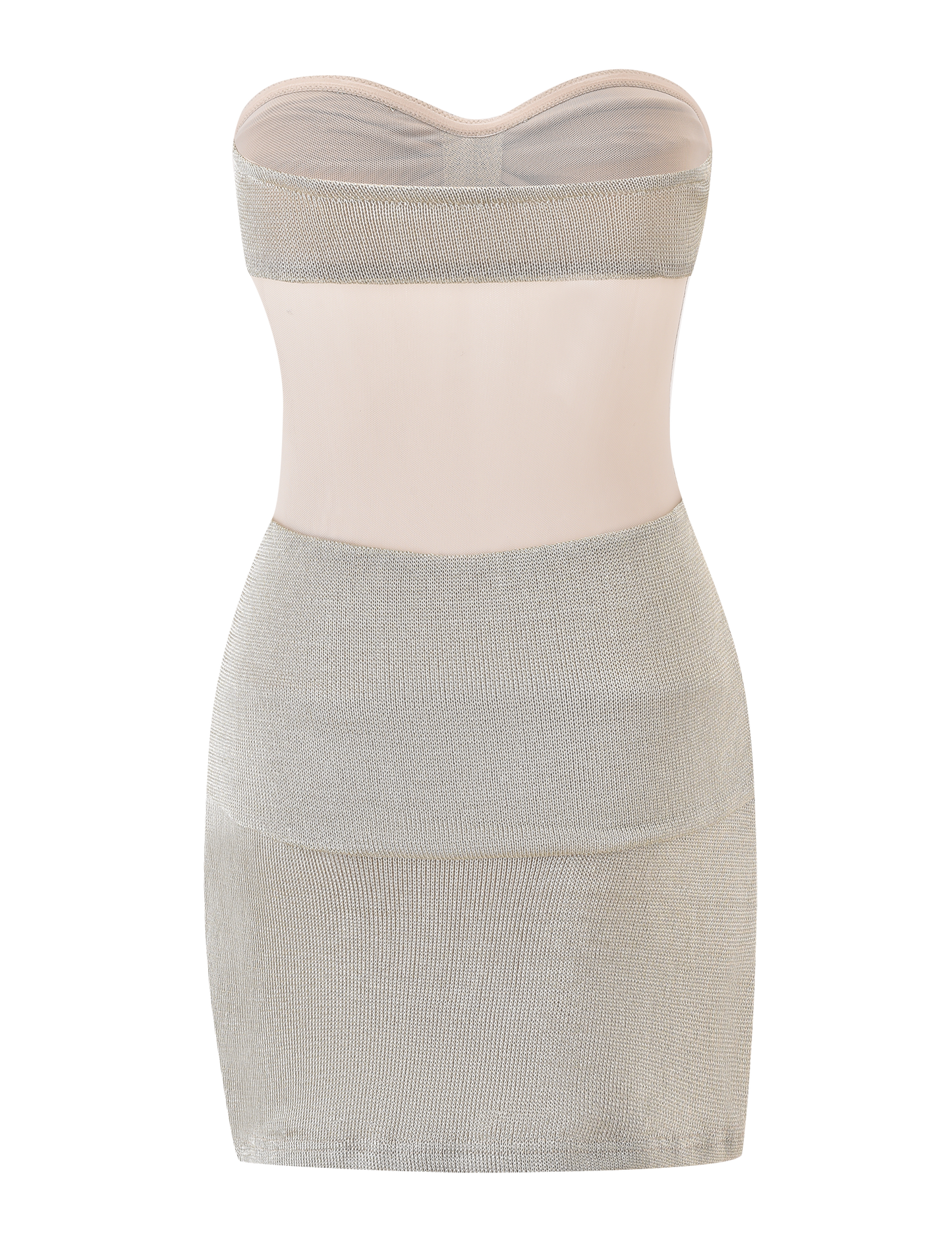 ESTE MINI DRESS - CHAMPAGNE