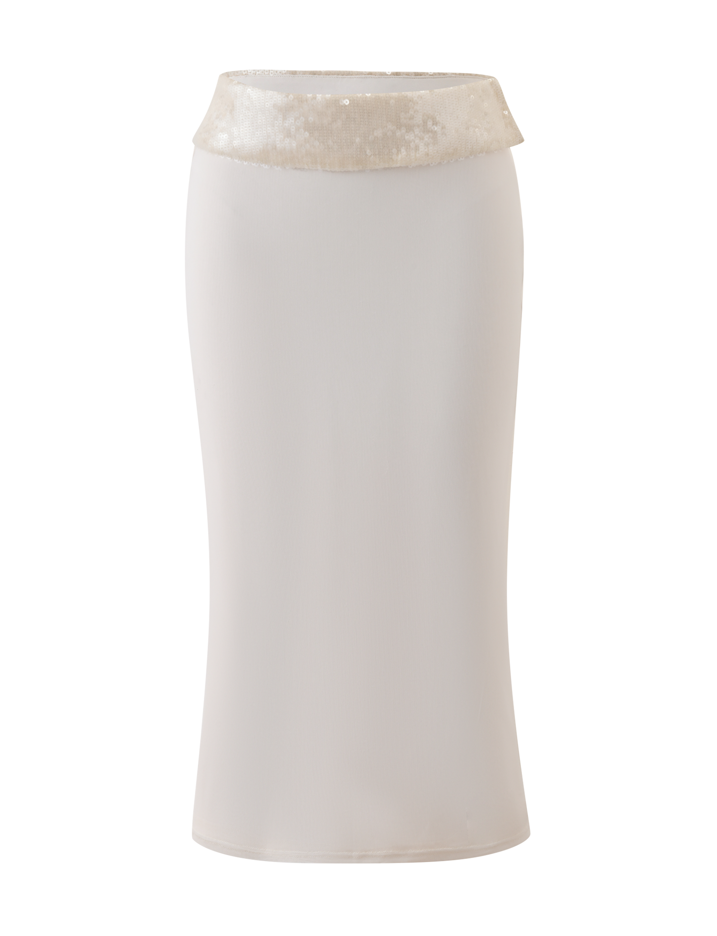 CHARLYZE MIDI SKIRT - CREAM