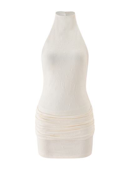 CAITLIN MINI DRESS - CREAM