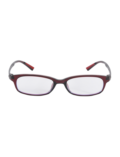 KAYA FASHION GLASSES - DEEP RED