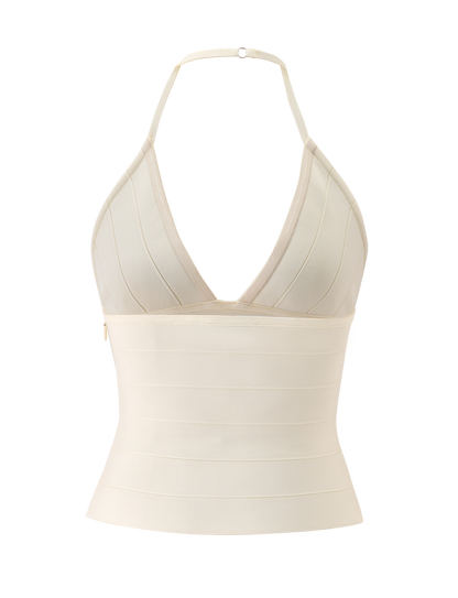NYX BANDAGE TOP - CREAM