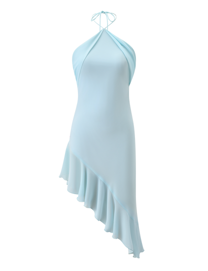 ELARINA MIDI DRESS - MERMAID BLUE