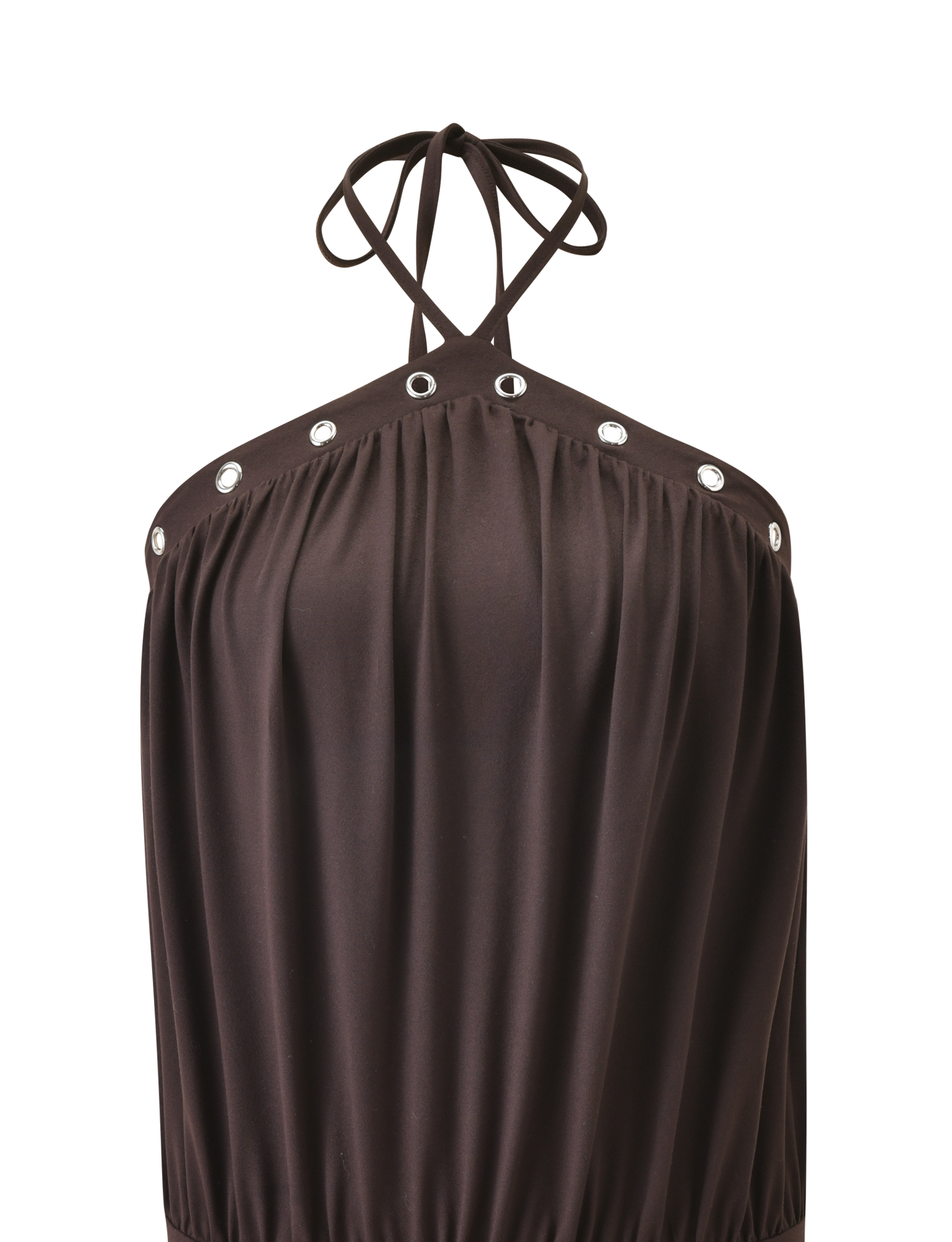 NATASHA DRESS - CHOCOLATE