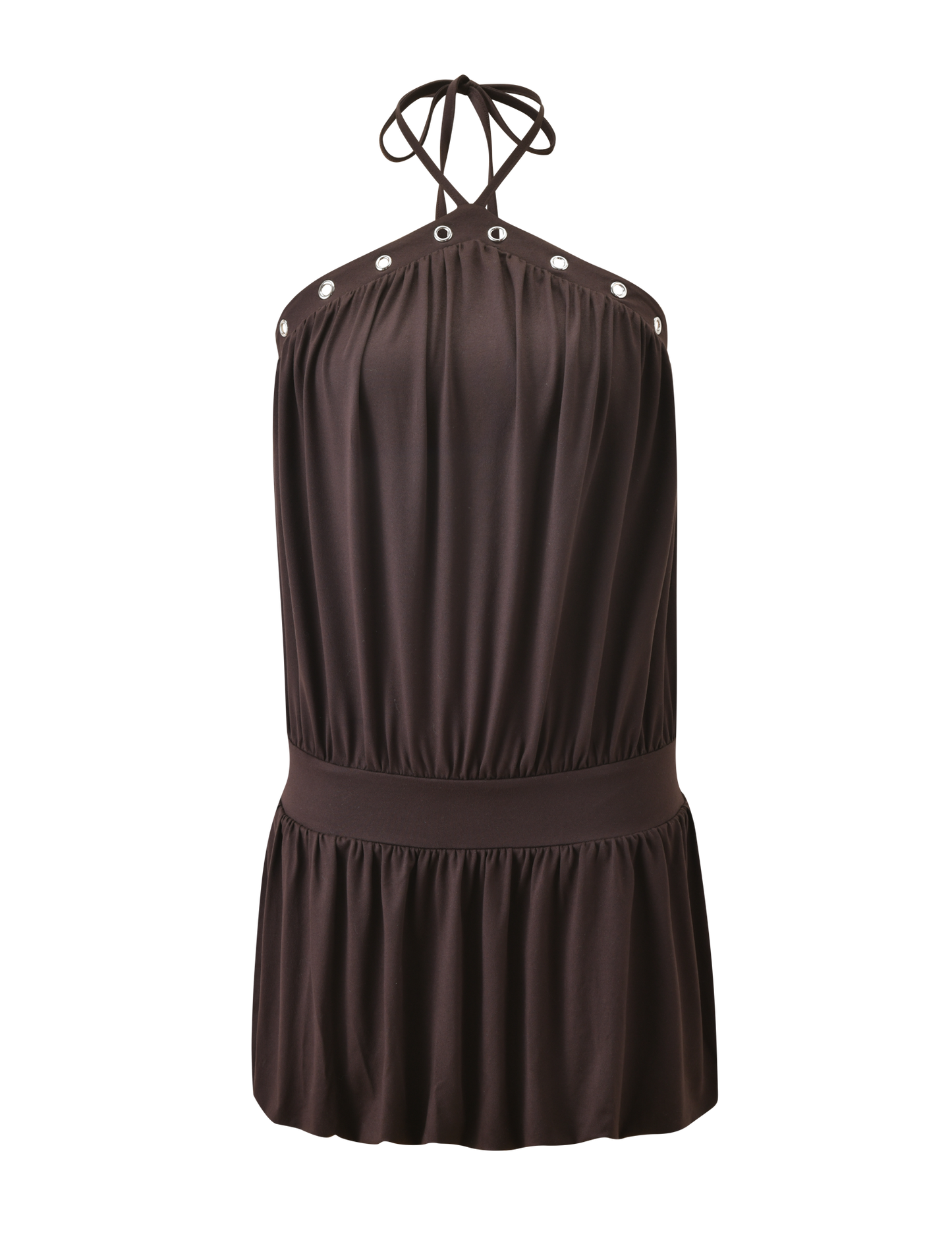 NATASHA DRESS - CHOCOLATE