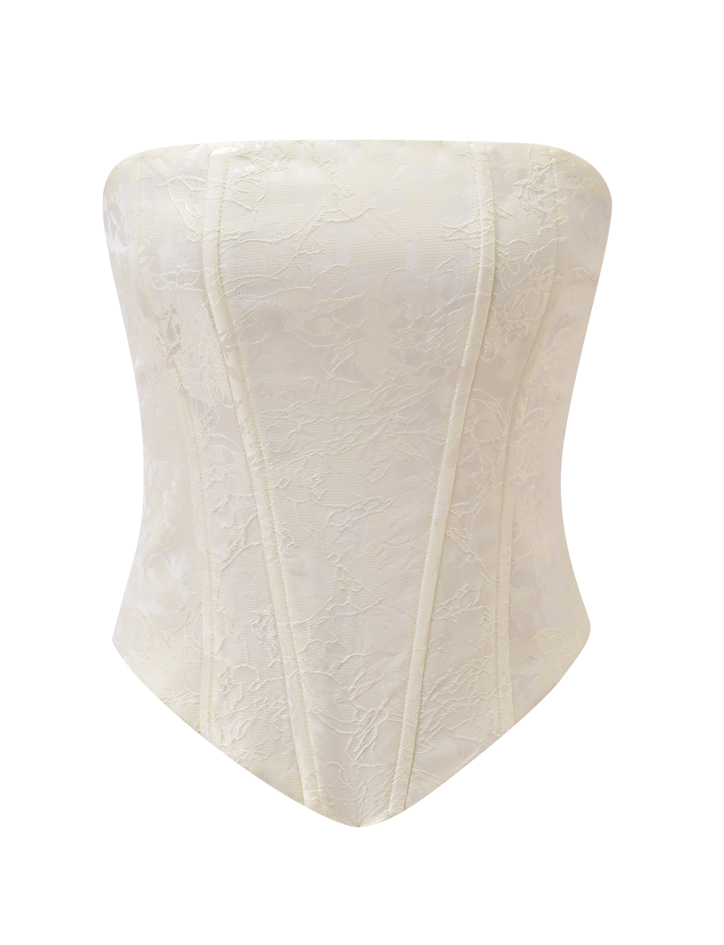 LANIA CORSET TOP - CREAM