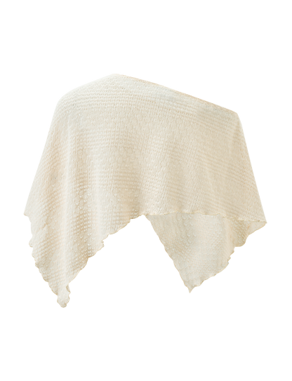 FAIRLEE PONCHO - CREAM